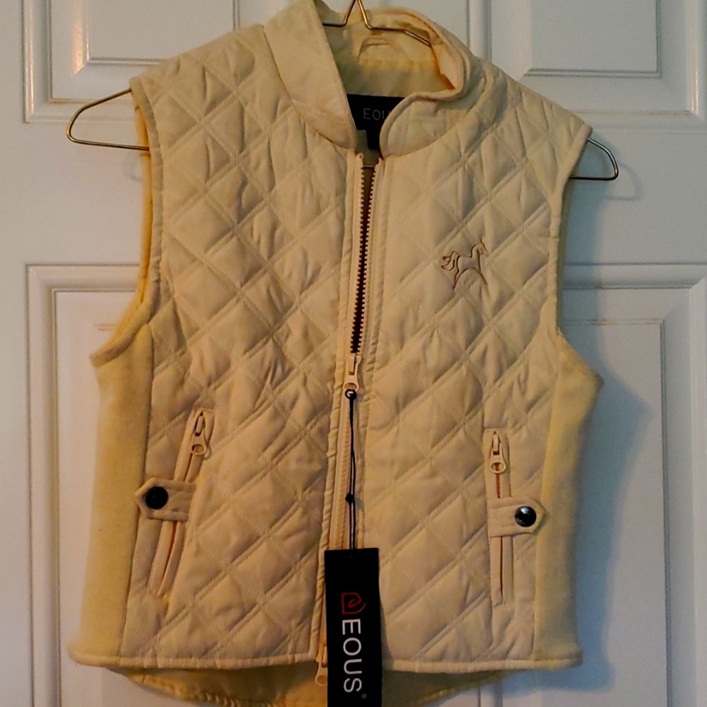 Girls yellow eous vest